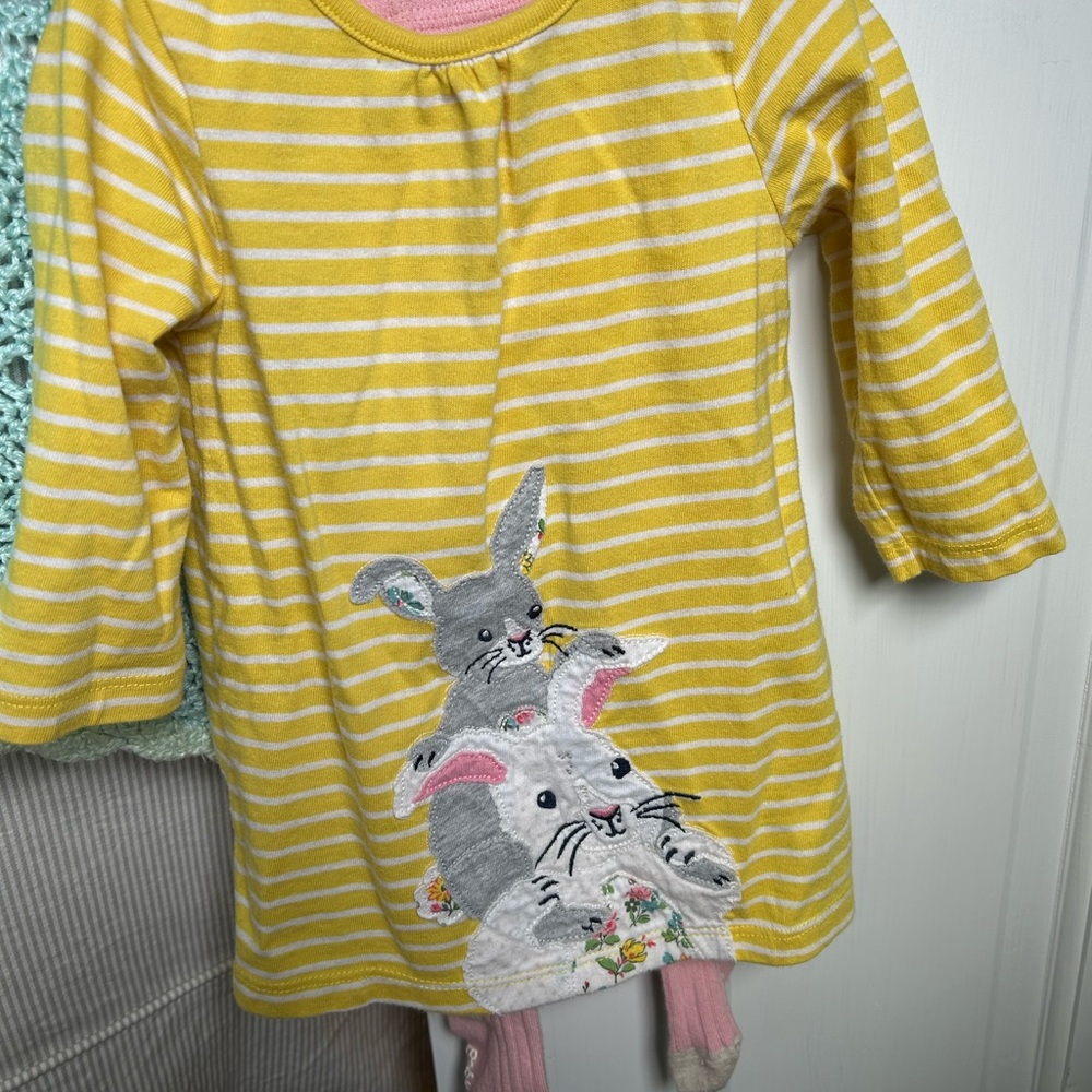 Baby Biden Dress with Bunny Design